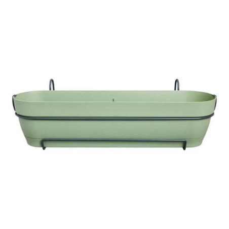 Elho Balconniere Vibia Campana Allin1 70 - L 70 x W 26 x H 17 cm - Balcon - 100% recyclé - Vert