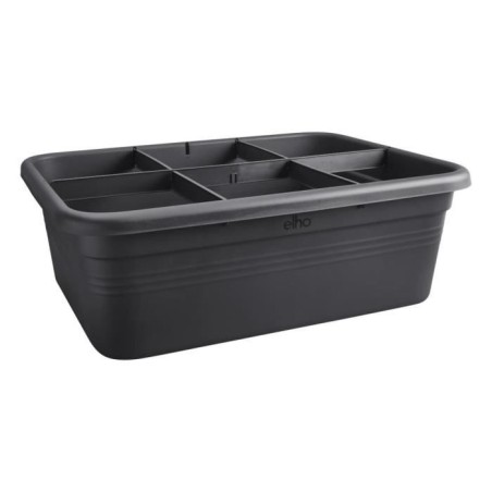 ELHO Bac a fleurs de culture Green Basics Large - L 76 x B 57 x H 27 cm - Culture et récolte - Extérieur - 100% recyclé - Noi