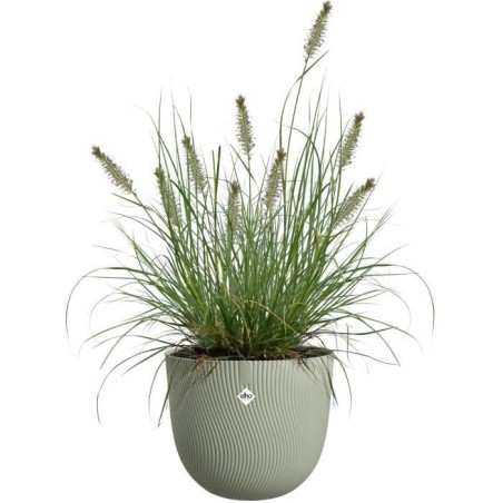 ELHO Pot de fleurs Sereh Rond 30 - Vert - Ø 29.5 x H 25 cm - 100% recyclé