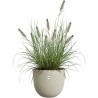 ELHO Pot de fleurs Sereh Rond 30 - Beige - Ø 29.5 x H 25 cm - 100% re
