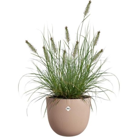 ELHO Pot de fleurs Sereh Rond 40 - Marron - Ø 39 x H 33 cm - 100% rec