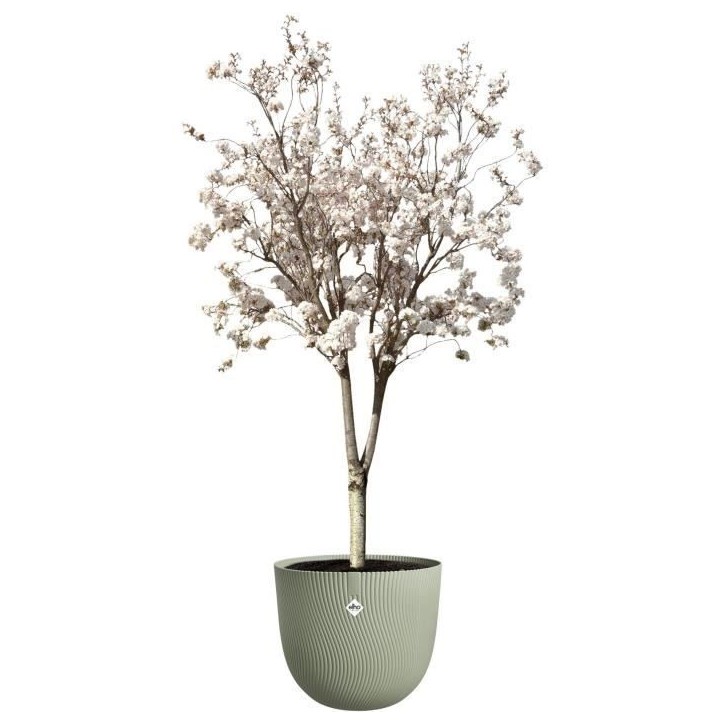 ELHO Pot de fleurs Sereh Rond 47 - Vert - Ø 47 x H 40 cm - 100% recyclé ELHO Pot de fleurs Sereh Rond 47 - Vert - Ø 47 x H 40 cm - 100% recyclé