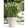 ELHO Pot de fleurs Pure Rond 40 - Blanc - Ø 39 x H 36 cm - 100% recyc