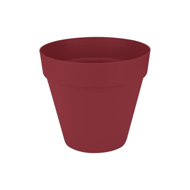 ELHO Pot de fleur Loft Urban Rond - Rouge - Ø 28.5 x H 26 cm - Extér ELHO Pot de fleur Loft Urban Rond - Rouge - Ø 28.5 x H 26 cm - Extér