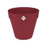 ELHO Pot de fleur Loft Urban Rond - Rouge - Ø 28.5 x H 26 cm - Extér