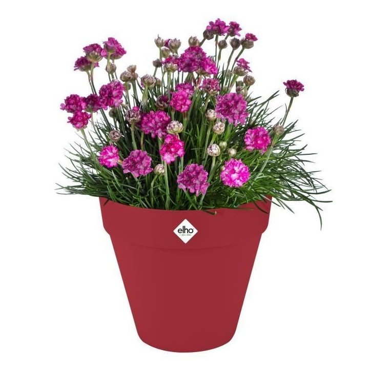 ELHO Pot de fleur Loft Urban Rond - Rouge - Ø 28.5 x H 26 cm - Extérieur - 100% recyclé ELHO Pot de fleur Loft Urban Rond - Rouge - Ø 28.5 x H 26 cm - Extérieur - 100% recyclé
