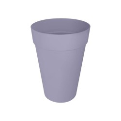ELHO Pot de fleur Loft Urban Rond - Haut 35 - Violet - Ø 33,5 x H 45
