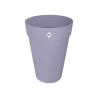 ELHO Pot de fleur Loft Urban Rond - Haut 35 - Violet - Ø 33,5 x H 45