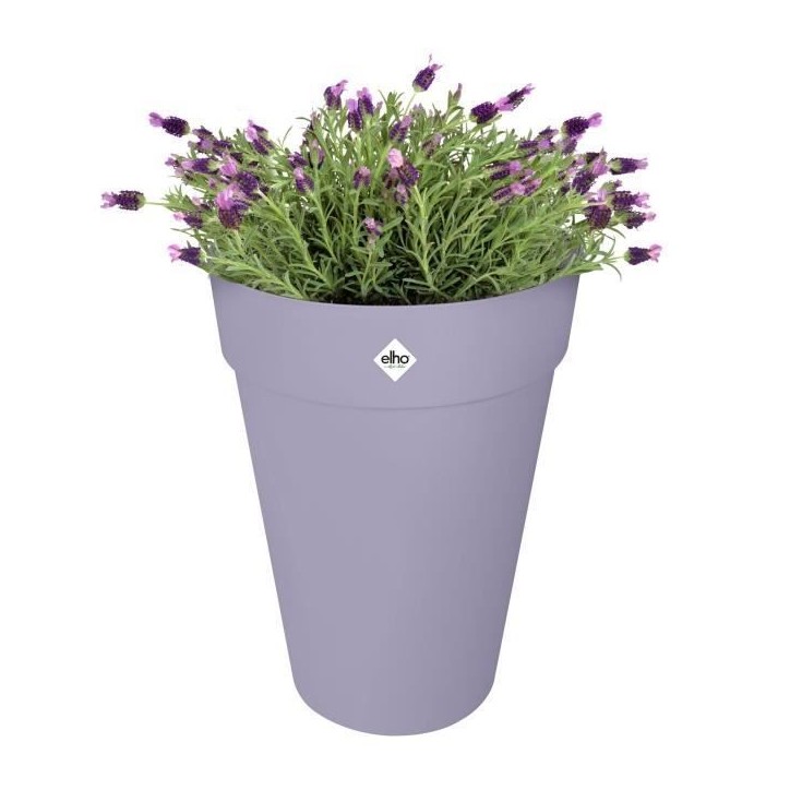 ELHO Pot de fleur Loft Urban Rond - Haut 35 - Violet - Ø 33,5 x H 45 cm - Extérieur - 100% recyclé ELHO Pot de fleur Loft Urban Rond - Haut 35 - Violet - Ø 33,5 x H 45 cm - Extérieur - 100% recyclé