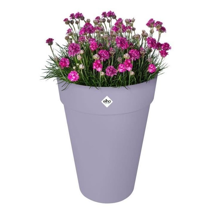 ELHO Pot de fleur Loft Urban Rond - Haut 35 - Violet - Ø 33,5 x H 45 cm - Extérieur - 100% recyclé ELHO Pot de fleur Loft Urban Rond - Haut 35 - Violet - Ø 33,5 x H 45 cm - Extérieur - 100% recyclé