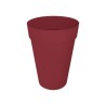 ELHO Pot de fleur Loft Urban Rond - Haut 35 - Rouge - Ø 33.5 x H 45 c