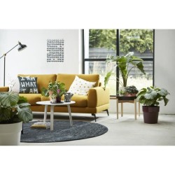 ELHO Pot de fleur B.FOR ORIGINAL rond - 7,9L - Ø 25 x 23 cm - Ocre