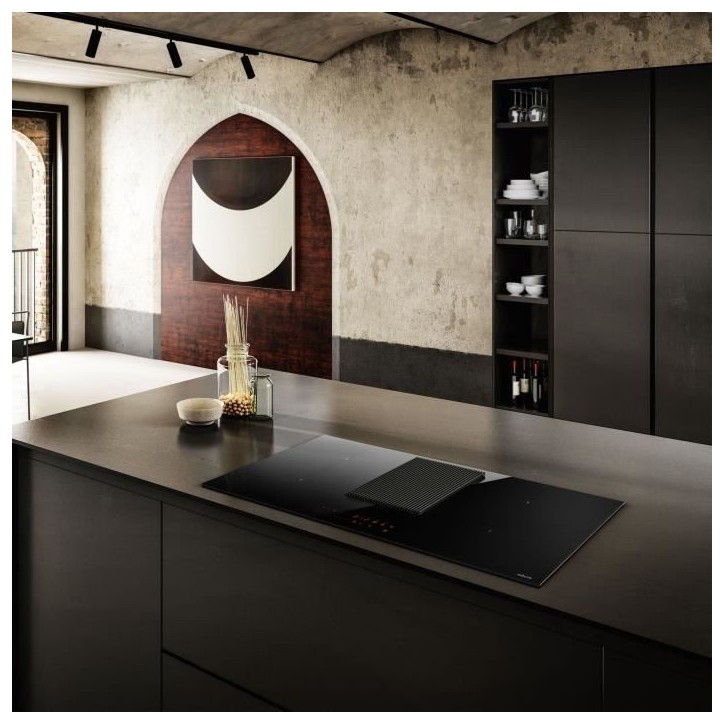 Table induction aspirante - ELICA - NIKOLATESLA PRIME S BL/A/83 - 4 zones de cuisson - Largeur 83 cm - Classe A Table induction aspirante - ELICA - NIKOLATESLA PRIME S BL/A/83 - 4 zones de cuisson - Largeur 83 cm - Classe A