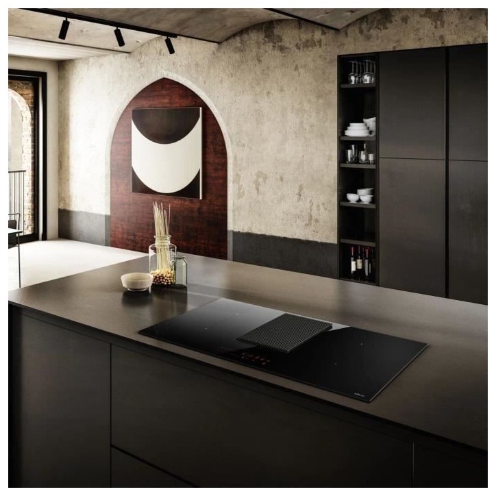Table induction aspirante - ELICA - NIKOLATESLA PRIME S BL/A/83 - 4 zones de cuisson - Largeur 83 cm - Classe A Table induction aspirante - ELICA - NIKOLATESLA PRIME S BL/A/83 - 4 zones de cuisson - Largeur 83 cm - Classe A