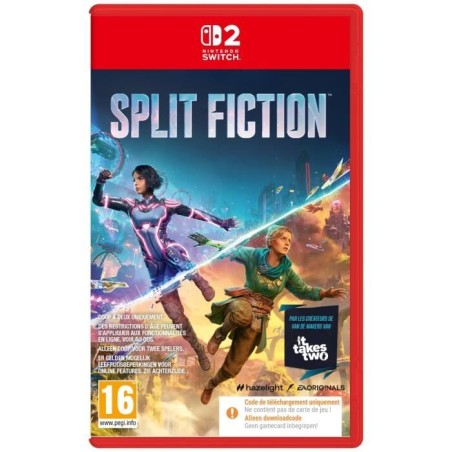 SPLIT FICTION - Jeu Nintendo Switch 2 (Code in the box)