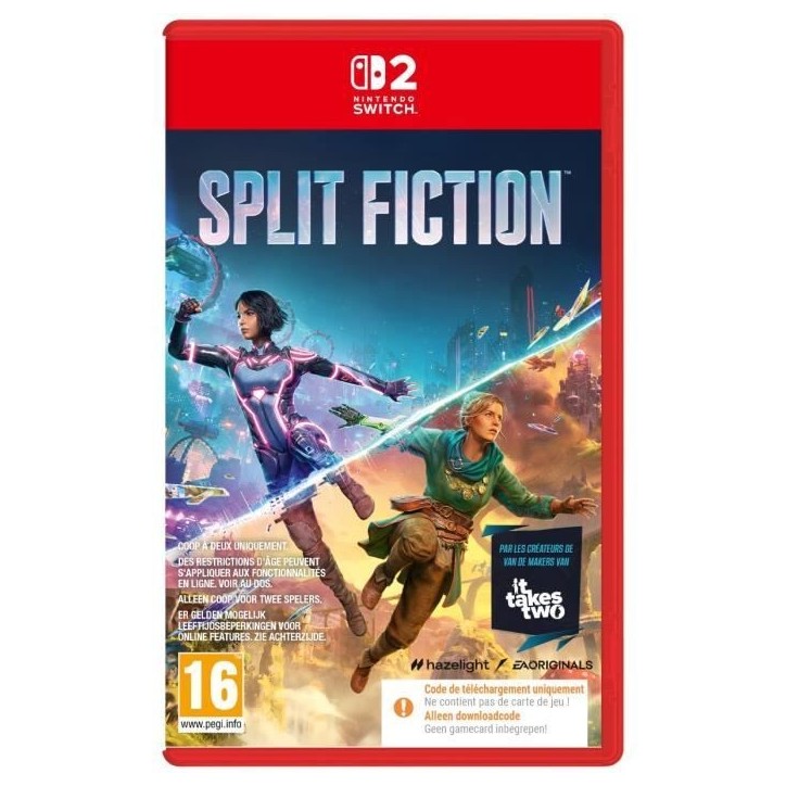 SPLIT FICTION - Jeu Nintendo Switch 2 (Code in the box)
