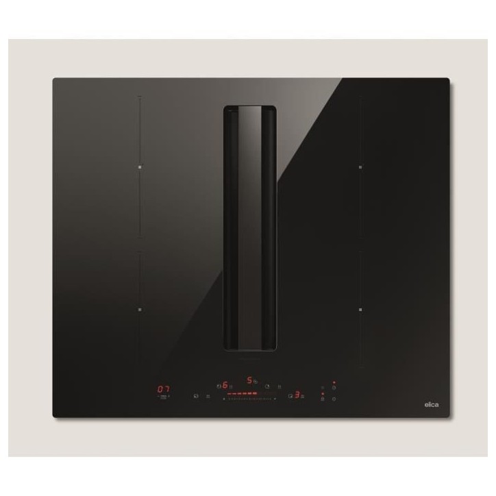 Table induction aspirante - ELICA - NikolaTesla Alpha B - 4 foyers - PRF0196211 - Largeur 60cm Table induction aspirante - ELICA - NikolaTesla Alpha B - 4 foyers - PRF0196211 - Largeur 60cm
