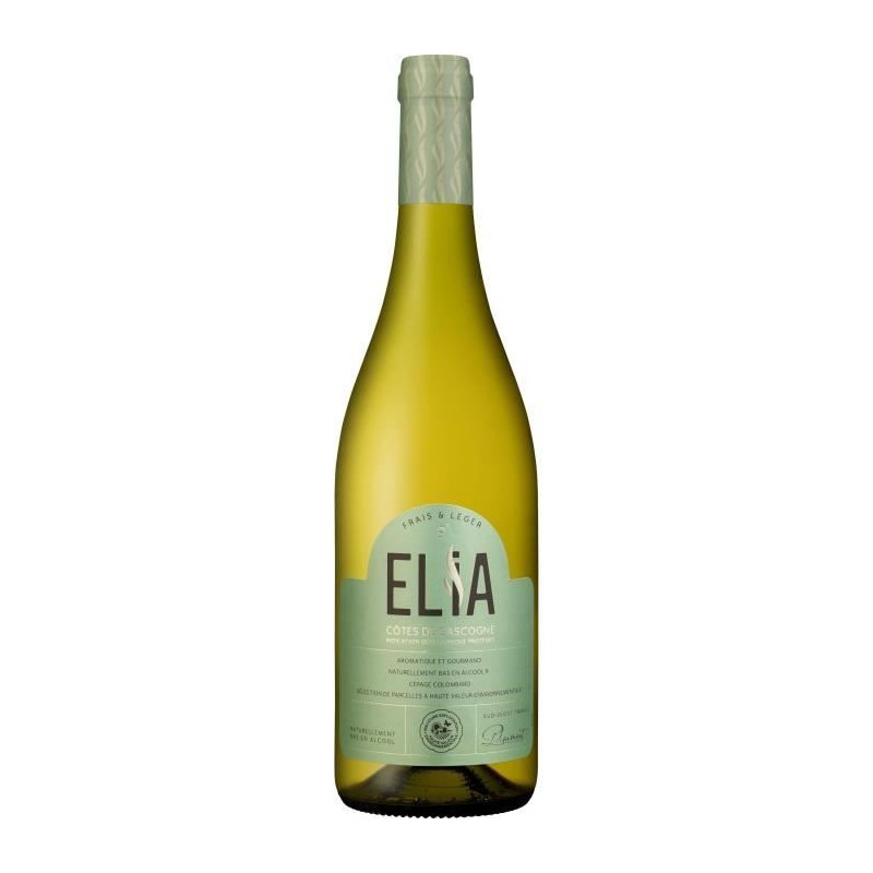 Elia 2024 IGP Côtes de Gascogne Vin blanc du Sud Ouest Naturellement Elia 2024 IGP Côtes de Gascogne Vin blanc du Sud Ouest Naturellement
