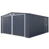 Abri de jardin / Garage en métal 16 m² - 380 x 420 x 232 - COMET - K Abri de jardin / Garage en métal 16 m² - 380 x 420 x 232 - COMET - K