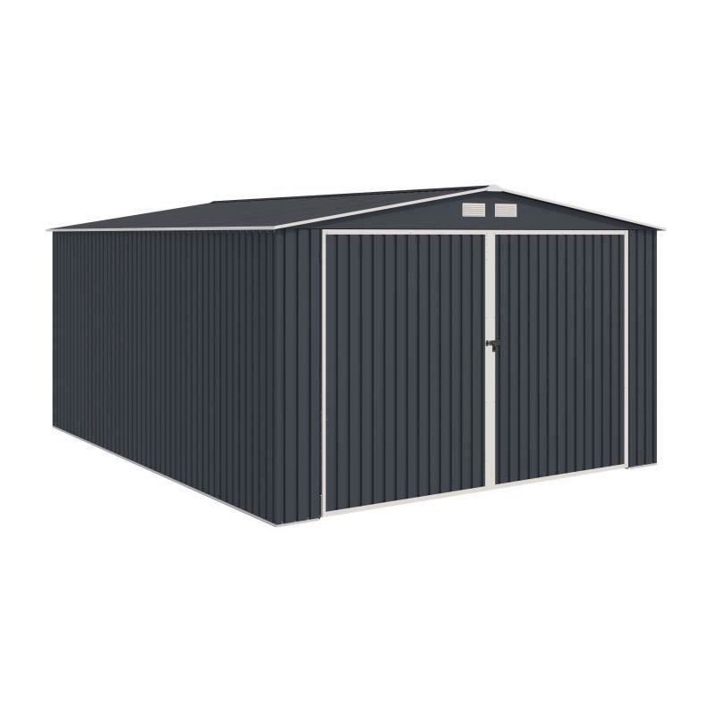 Abri de jardin / Garage en métal 18,2 m² - 380 x 480 x 232 - ORION K Abri de jardin / Garage en métal 18,2 m² - 380 x 480 x 232 - ORION K