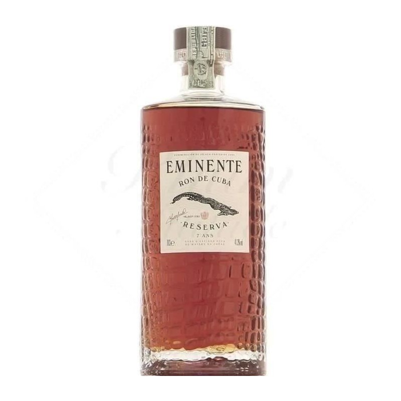 Eminente - Reserva 7 ans - Sans etui Rhum de Cuba - 41,3% Vol. - 70 cl Eminente - Reserva 7 ans - Sans etui Rhum de Cuba - 41,3% Vol. - 70 cl