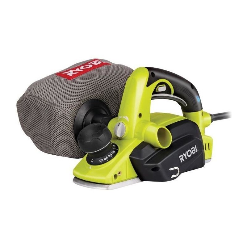 RYOBI - Rabot 600 W - largeur 82 mm - profondeur 1,5 mm - feuillure de RYOBI - Rabot 600 W - largeur 82 mm - profondeur 1,5 mm - feuillure de
