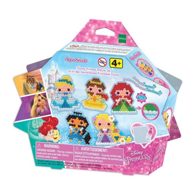 Aquabeads - EPOCH - Coffret Princesses Disney - Plus de 800 perles ét Aquabeads - EPOCH - Coffret Princesses Disney - Plus de 800 perles ét