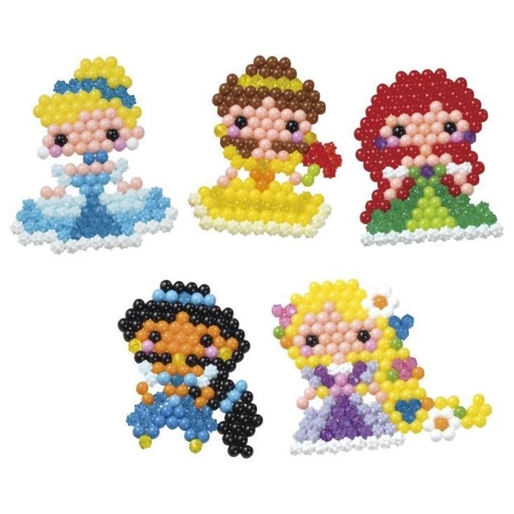 Aquabeads - EPOCH - Coffret Princesses Disney - Plus de 800 perles étoiles multicolores Aquabeads - EPOCH - Coffret Princesses Disney - Plus de 800 perles étoiles multicolores