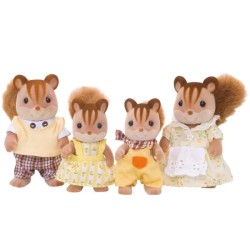 Famille écureuil roux - SYLVANIAN FAMILIES - Personnage miniature - M