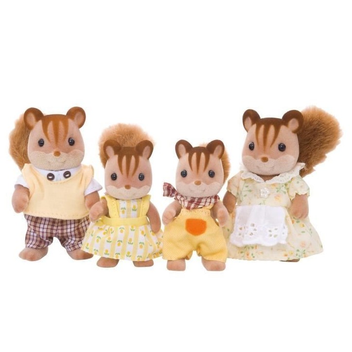 Famille écureuil roux - SYLVANIAN FAMILIES - Personnage miniature - Mixte - A partir de 3 ans Famille écureuil roux - SYLVANIAN FAMILIES - Personnage miniature - Mixte - A partir de 3 ans