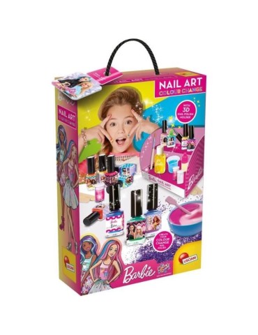 Vernis a ongles Barbie nail art color qui change de couleur - Lisciani