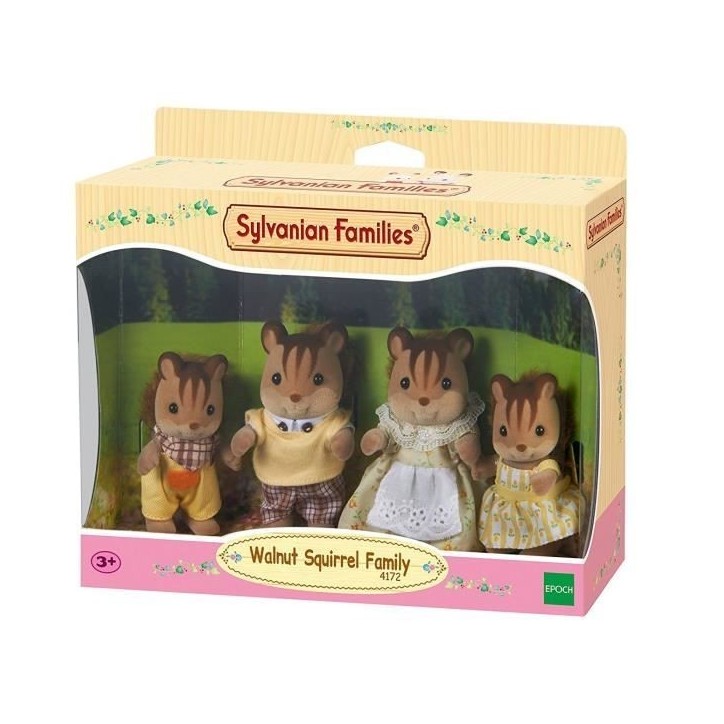 Famille écureuil roux - SYLVANIAN FAMILIES - Personnage miniature - Mixte - A partir de 3 ans Famille écureuil roux - SYLVANIAN FAMILIES - Personnage miniature - Mixte - A partir de 3 ans
