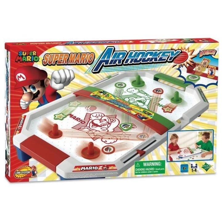 Super Mario Air Hockey - Jeu de société - EPOCH Super Mario Air Hockey - Jeu de société - EPOCH