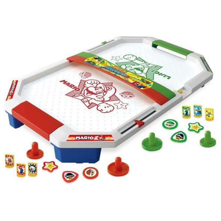 Super Mario Air Hockey - Jeu de société - EPOCH Super Mario Air Hockey - Jeu de société - EPOCH