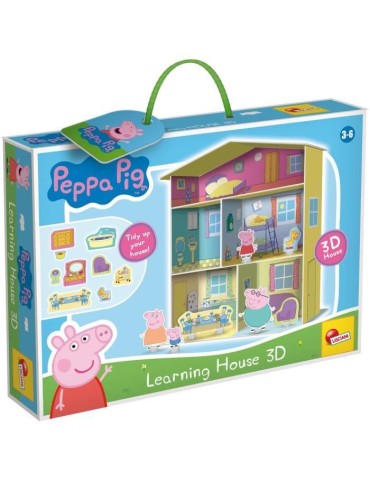 La maison de peppa a construire - Peppa Pig learning house - pour apprendre les associations - LISCIANI