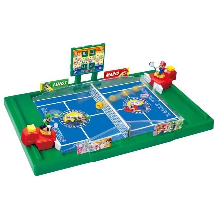 Jeu de Tennis Super Mario Rally - EPOCH Games - Jeu d'ambiance et d'action Jeu de Tennis Super Mario Rally - EPOCH Games - Jeu d'ambiance et d'action