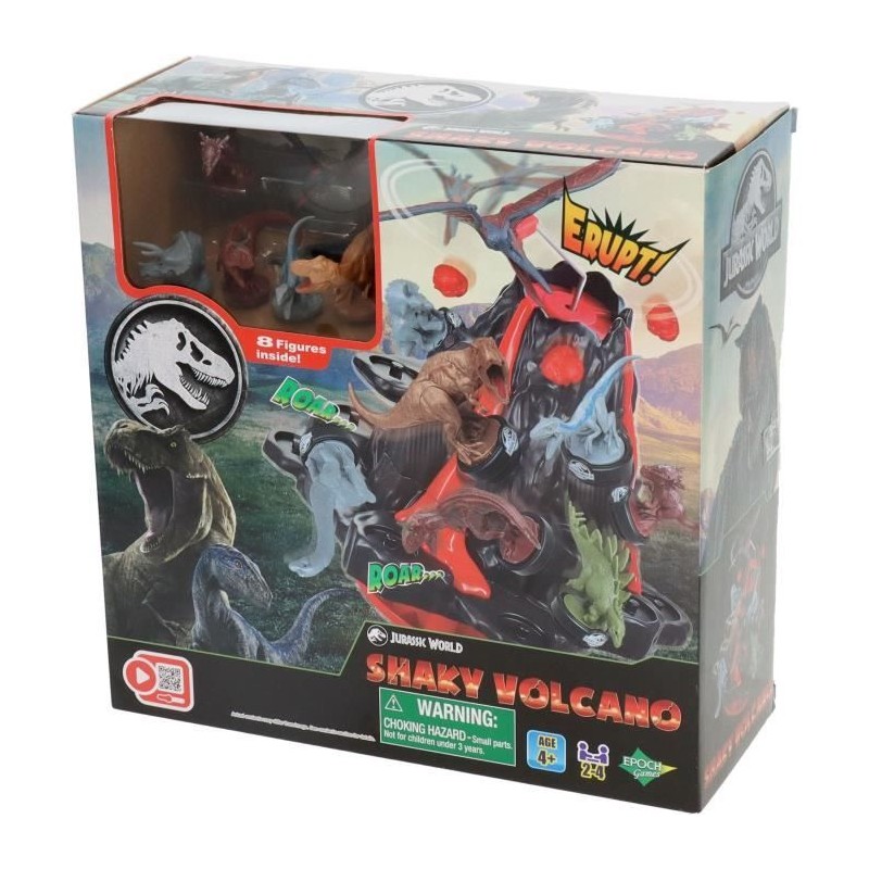 Jeu de Société - EPOCH GAMES - Jurassic World Shaky Volcano - Volcan Jeu de Société - EPOCH GAMES - Jurassic World Shaky Volcano - Volcan