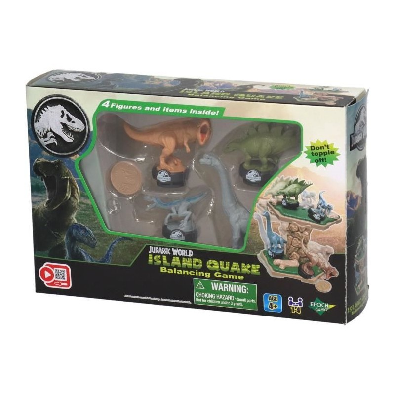 Jeu d'Équilibre - EPOCH GAMES - Jurassic World Island Quake - Dinosau Jeu d'Équilibre - EPOCH GAMES - Jurassic World Island Quake - Dinosau
