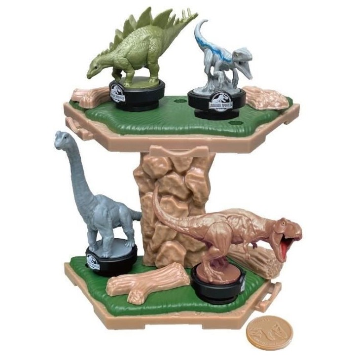 Jeu d'Équilibre - EPOCH GAMES - Jurassic World Island Quake - Dinosaures sur Plateforme, Dernier en Place Gagne ! Jeu d'Équilibre - EPOCH GAMES - Jurassic World Island Quake - Dinosaures sur Plateforme, Dernier en Place Gagne !