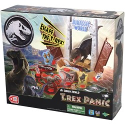 Jeu de société avec figurine T-Rex - EPOCH - Jurassic World T-Rex Es