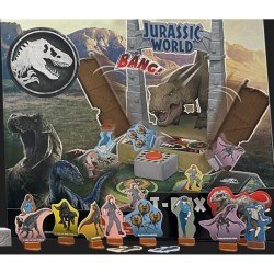 Jeu de société avec figurine T-Rex - EPOCH - Jurassic World T-Rex Es