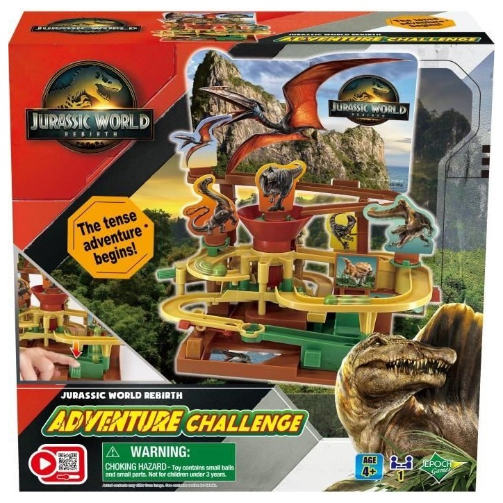 Jurassic World Adventure Game - Jeu d'ambiance - EPOCH - Des 4 ans Jurassic World Adventure Game - Jeu d'ambiance - EPOCH - Des 4 ans