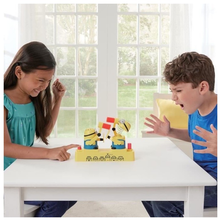 Jeu d'Adresse - EPOCH GAMES - Minions Hammer POP - Tape sur la Tete du Minion, Gagne le Point ! Jeu d'Adresse - EPOCH GAMES - Minions Hammer POP - Tape sur la Tete du Minion, Gagne le Point !