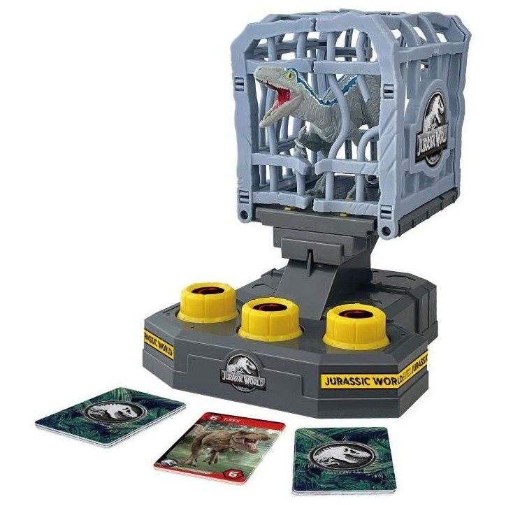 Jeu de société avec T-Rex et cage - EPOCH - Jurassic World Cage Breaker Jeu de société avec T-Rex et cage - EPOCH - Jurassic World Cage Breaker
