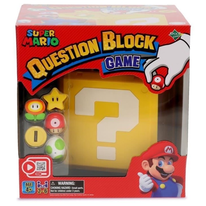 Super Mario Question Block Game - Super Mario - EPOCH GAMES Super Mario Question Block Game - Super Mario - EPOCH GAMES