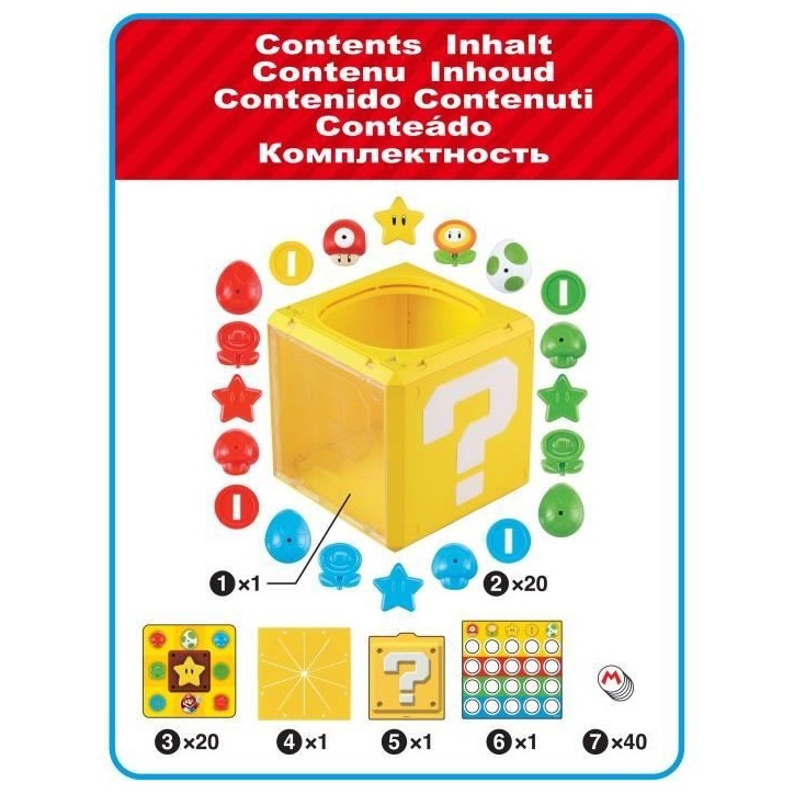 Super Mario Question Block Game - Super Mario - EPOCH GAMES Super Mario Question Block Game - Super Mario - EPOCH GAMES