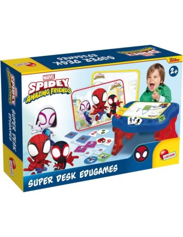Bureau d'activités pour enfants - Spidey Super desk - Edu games - LISCIANI