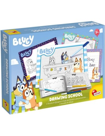 Ecole de dessin - Bluey drawing school - Kit complet pour apprendre a dessiner - LISCIANI