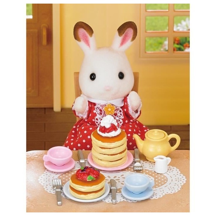 Set De Gouter Pancake - SYLVANIAN FAMILIES - A partir de 3 ans - Accessoires de cuisine pour enfants Set De Gouter Pancake - SYLVANIAN FAMILIES - A partir de 3 ans - Accessoires de cuisine pour enfants