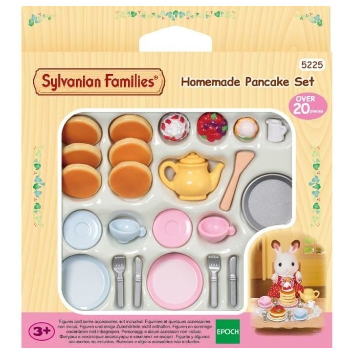 Set De Gouter Pancake - SYLVANIAN FAMILIES - A partir de 3 ans - Accessoires de cuisine pour enfants Set De Gouter Pancake - SYLVANIAN FAMILIES - A partir de 3 ans - Accessoires de cuisine pour enfants